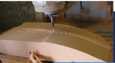 Yüksek Hassasiyetli Modelleme Panoları MB-0600 50-55D Kahverengi Yoğunluk 0.60cm/Cm3