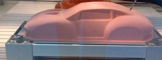 Epoksi Reçine Kalıp Yapıştır 50-55D Yoğunluk 0.5G / Cm 3 Sertlik Ana Model İçin Pembe